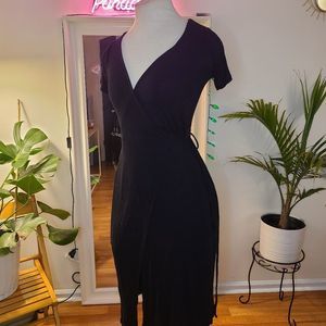 F21 wrap dress